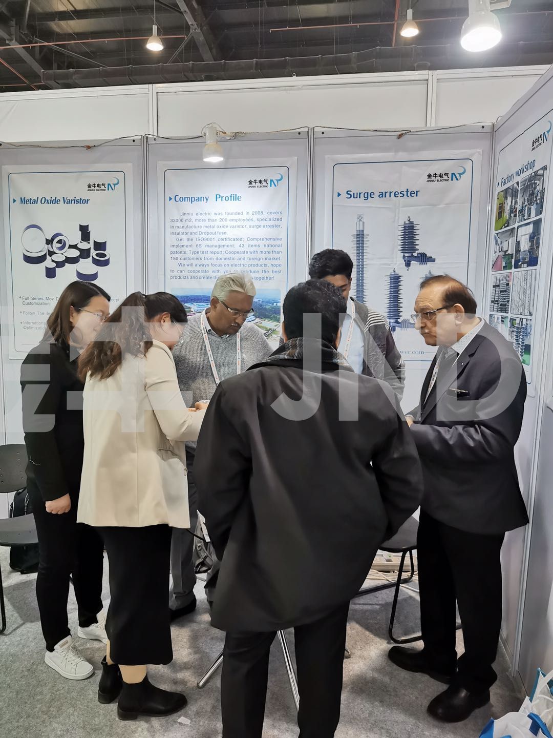 Jinniu Electric participou Da exposição elecrama Na Índia EM Janeiro 18-22, 2020, Durante a qual hav(图2)